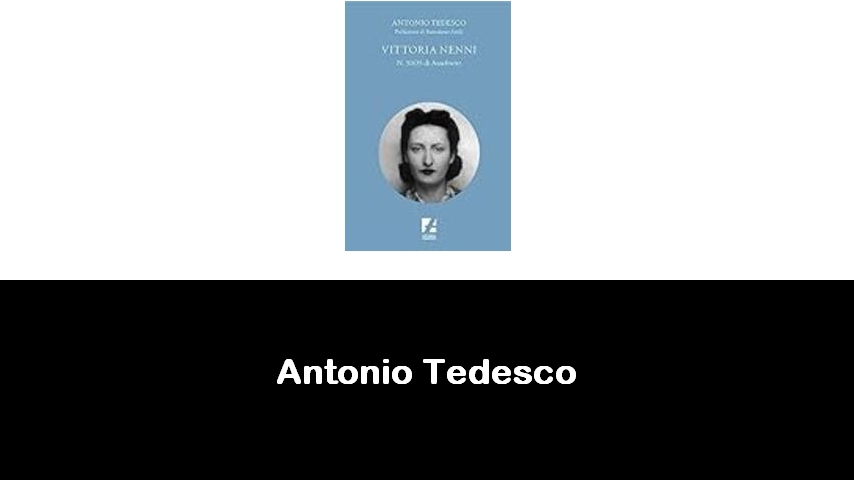 libri di Antonio Tedesco