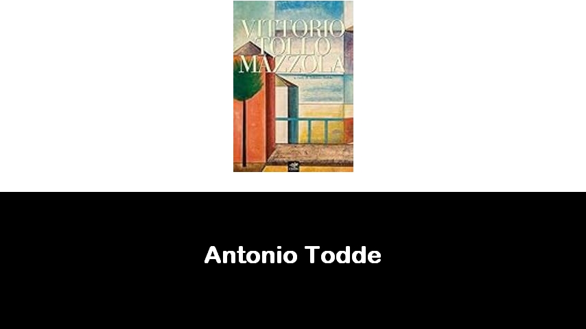 libri di Antonio Todde