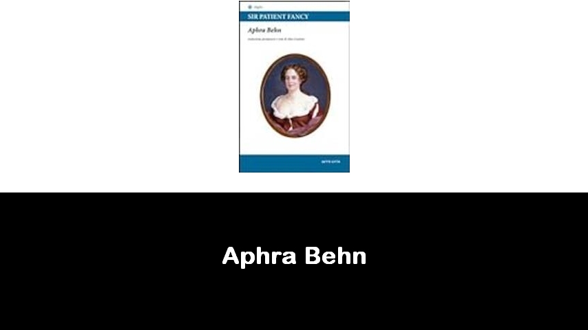 libri di Aphra Behn