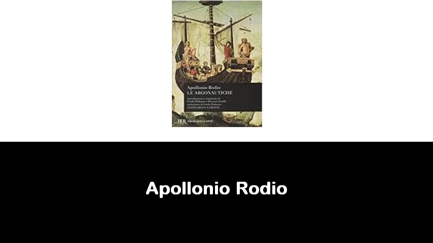 libri di Apollonio Rodio