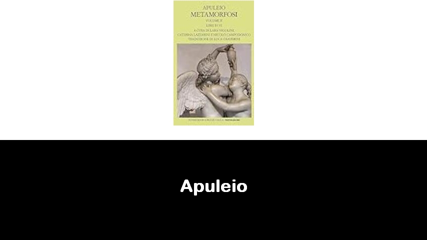 libri di Apuleio