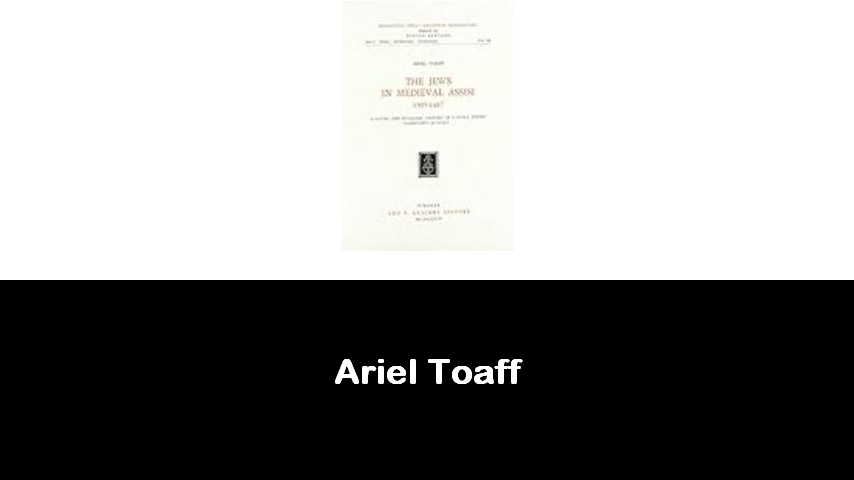 libri di Ariel Toaff