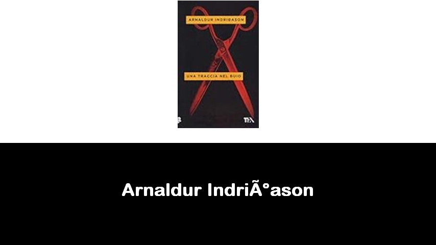 libri di Arnaldur Indriðason