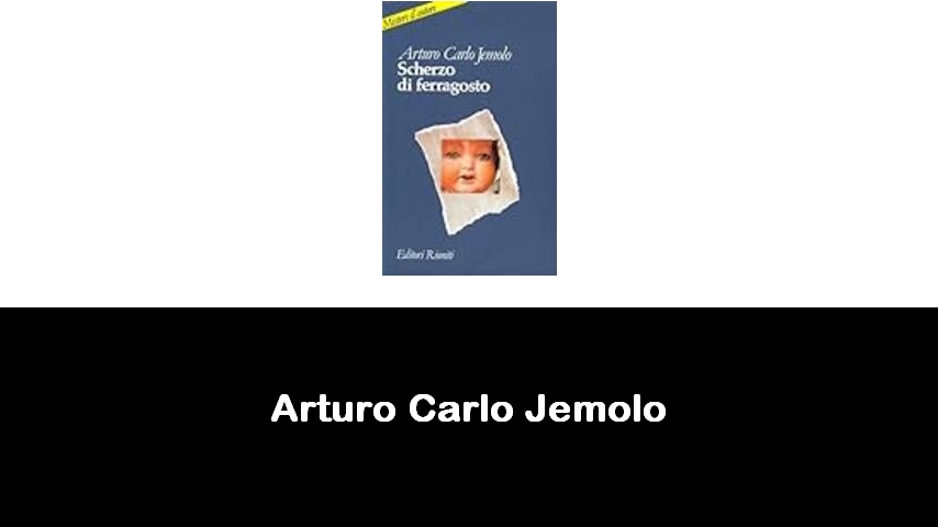 libri di Arturo Carlo Jemolo