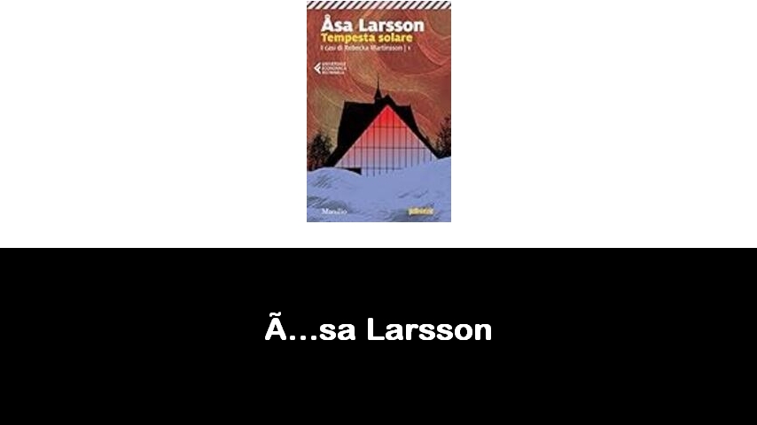 libri di Åsa Larsson