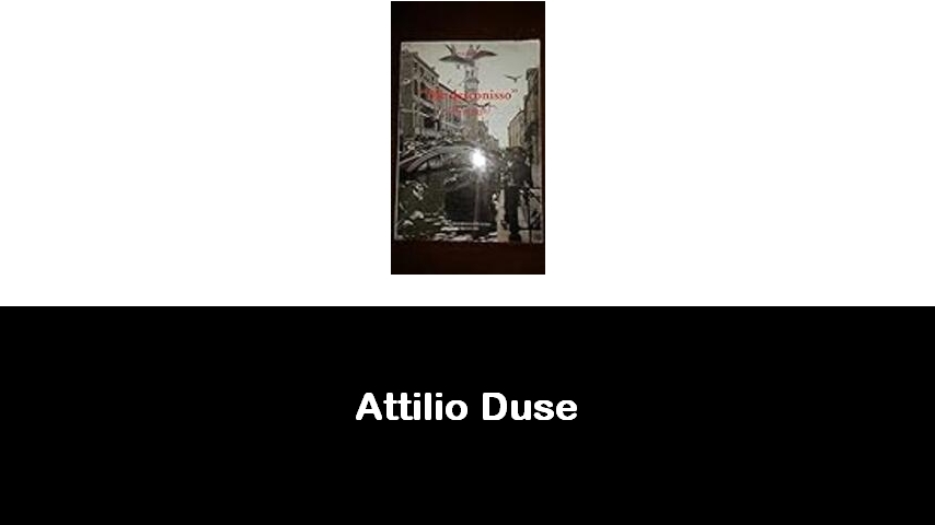 libri di Attilio Duse