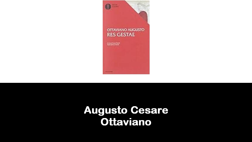 libri di Augusto Cesare Ottaviano