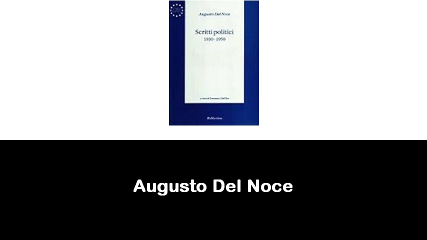 libri di Augusto Del Noce