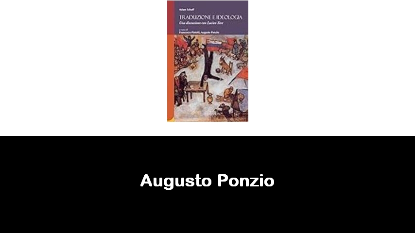 libri di Augusto Ponzio