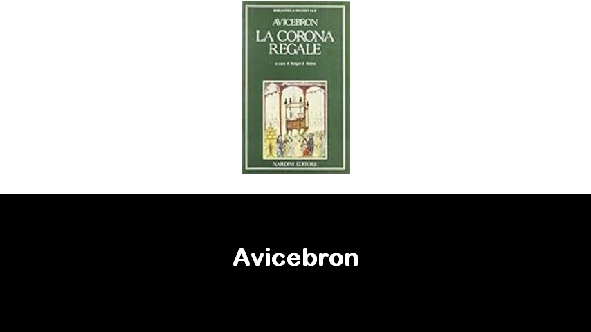 libri di Avicebron