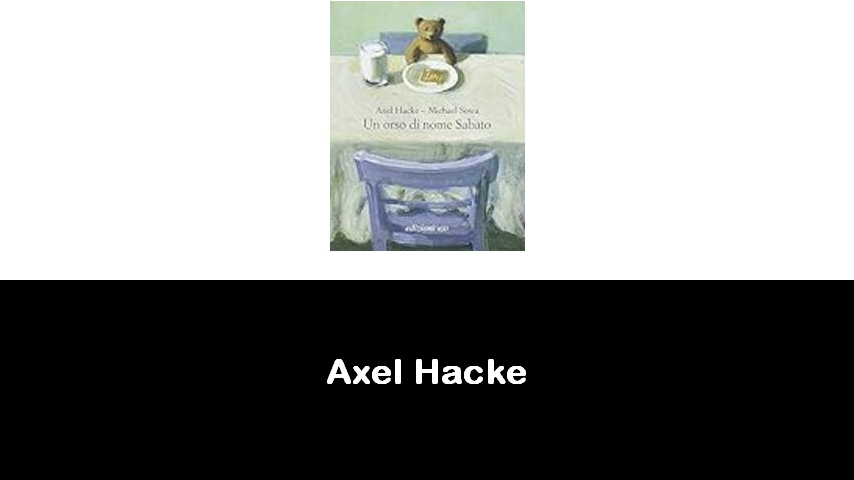 libri di Axel Hacke