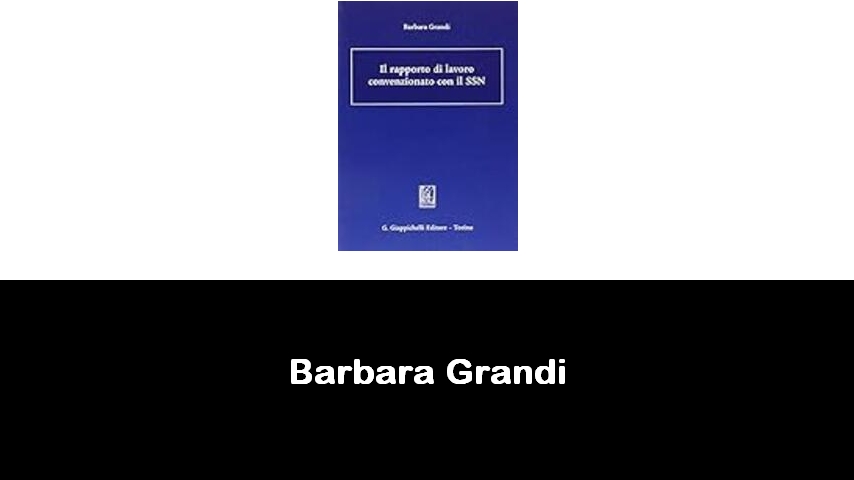 libri di Barbara Grandi