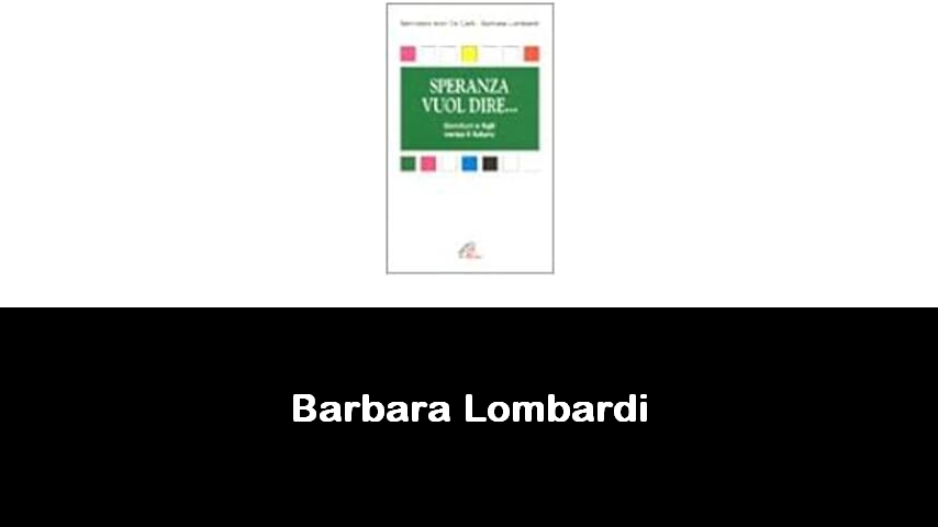 libri di Barbara Lombardi