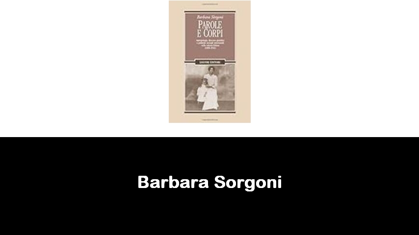 libri di Barbara Sorgoni