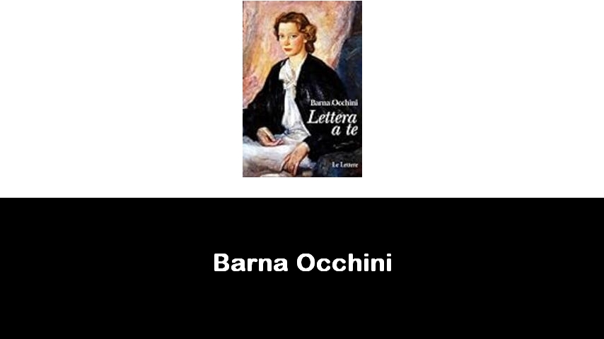 libri di Barna Occhini