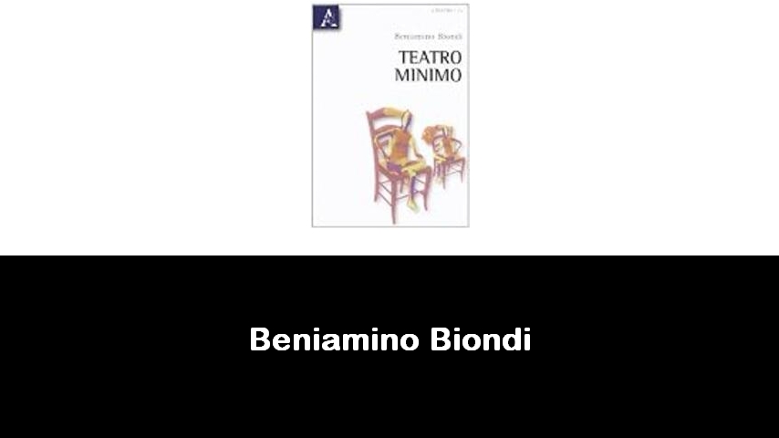 libri di Beniamino Biondi