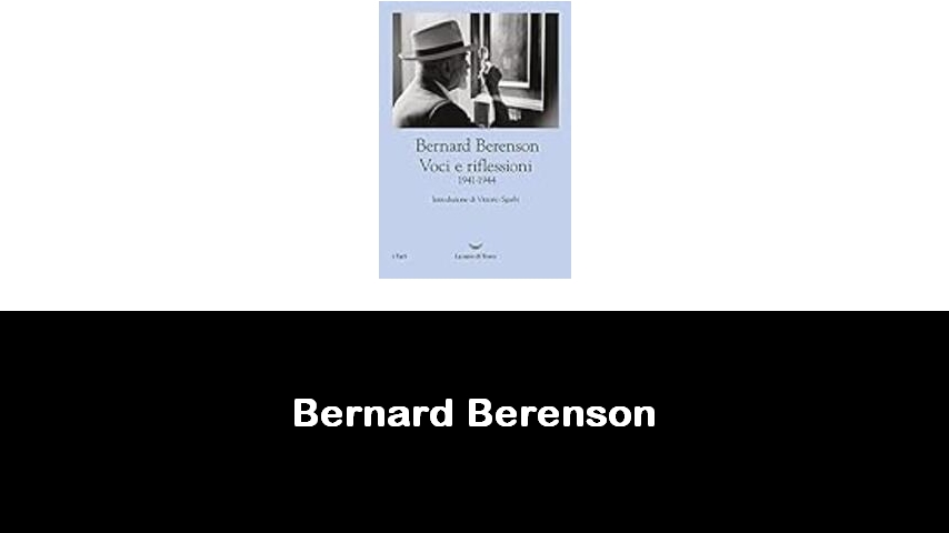 libri di Bernard Berenson