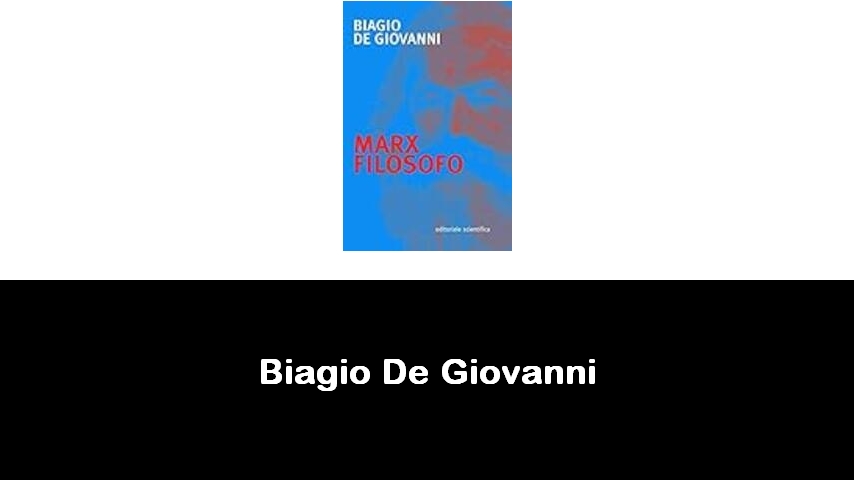 libri di Biagio De Giovanni