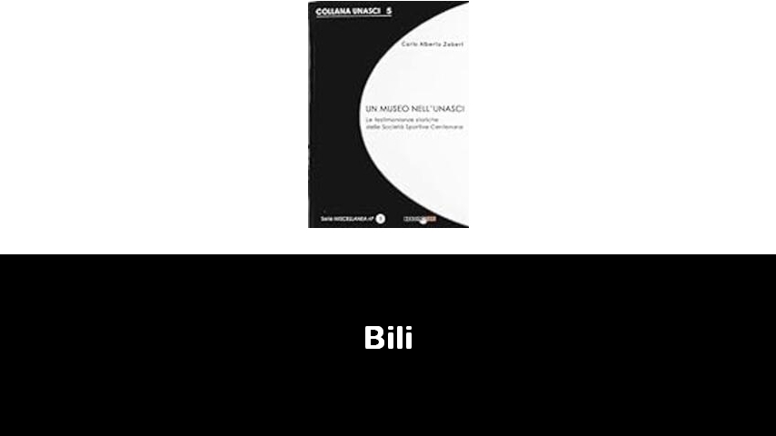 libri di Bili