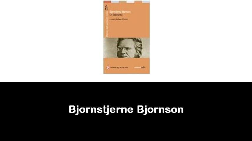 libri di Bjornstjerne Bjornson