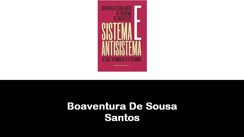 libri di Boaventura De Sousa Santos