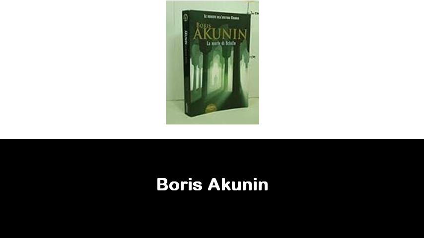 libri di Boris Akunin