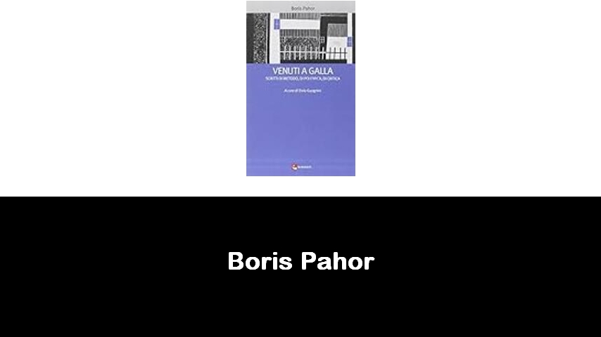 libri di Boris Pahor