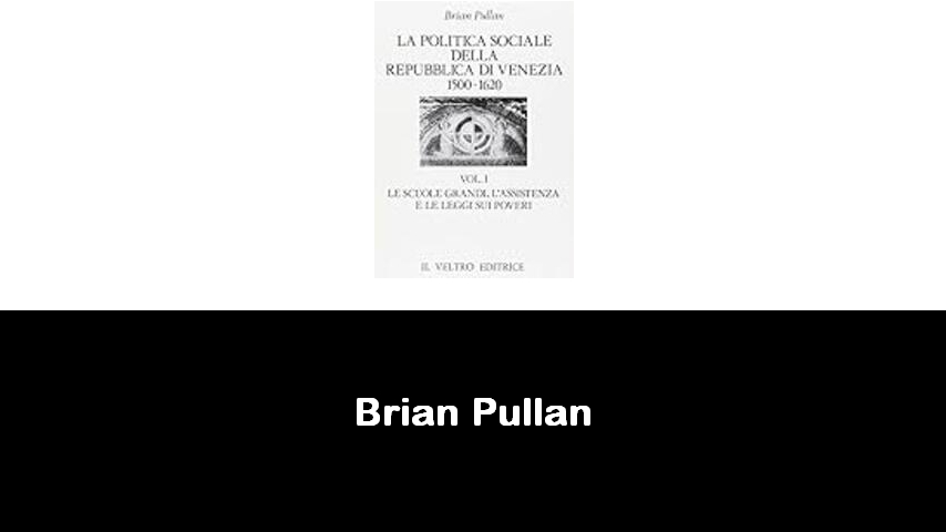 libri di Brian Pullan