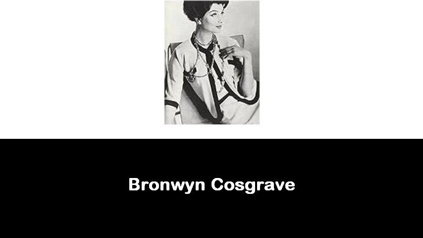 libri di Bronwyn Cosgrave