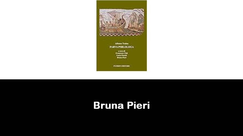 libri di Bruna Pieri