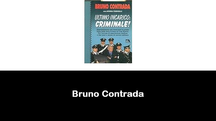 libri di Bruno Contrada