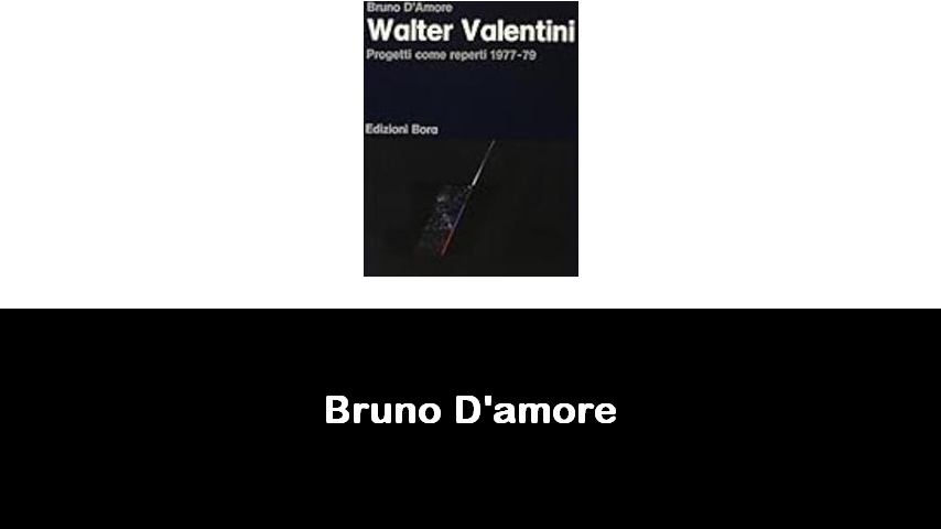 libri di Bruno D'amore