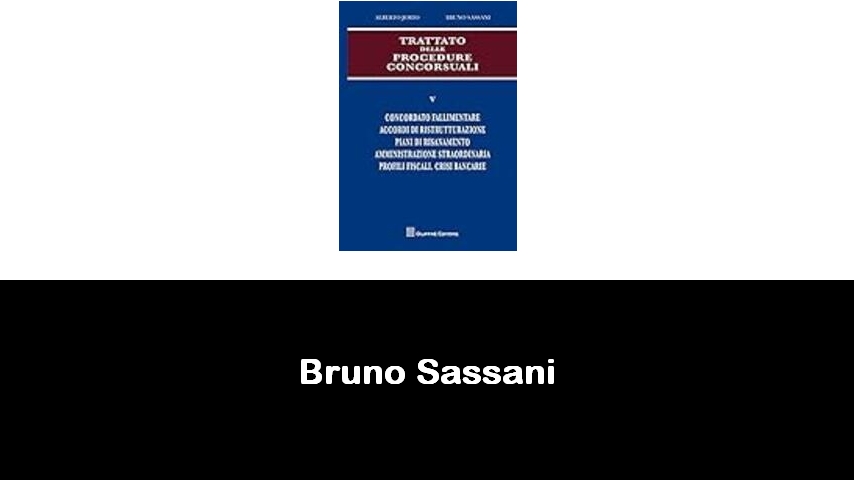 libri di Bruno Sassani