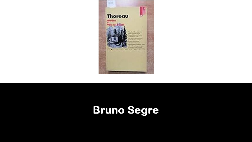 libri di Bruno Segre