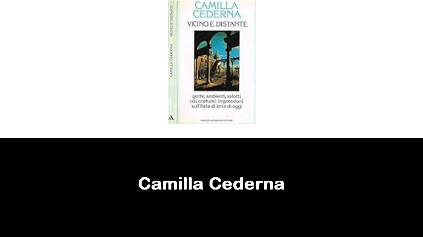 libri di Camilla Cederna