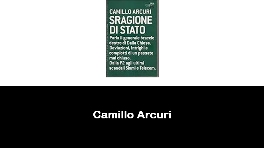 libri di Camillo Arcuri