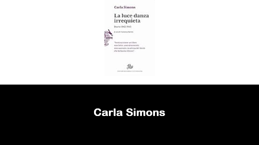 libri di Carla Simons