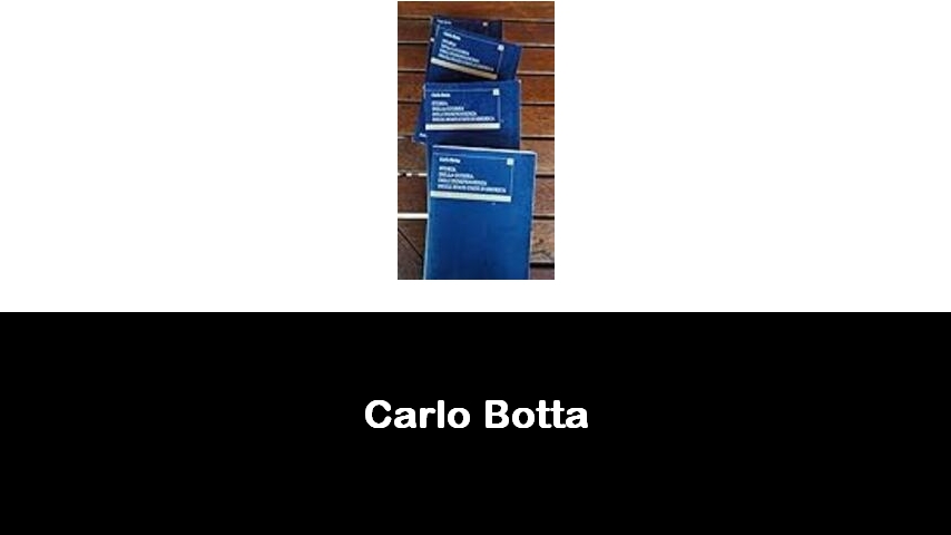 libri di Carlo Botta