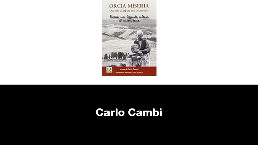 libri di Carlo Cambi