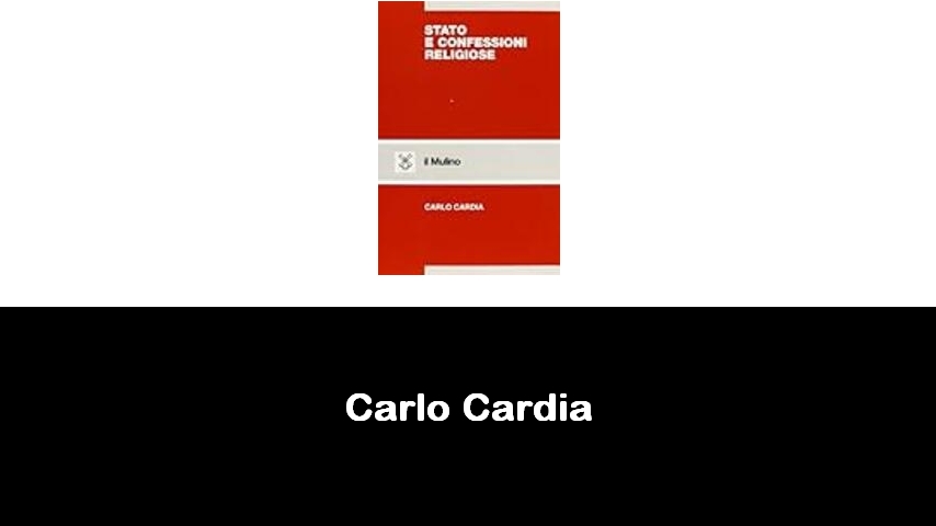 libri di Carlo Cardia