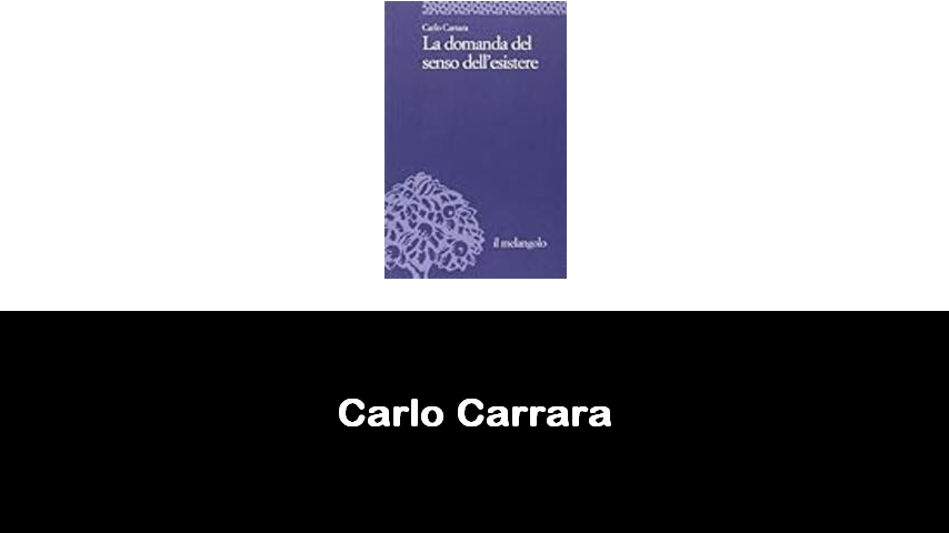 libri di Carlo Carrara