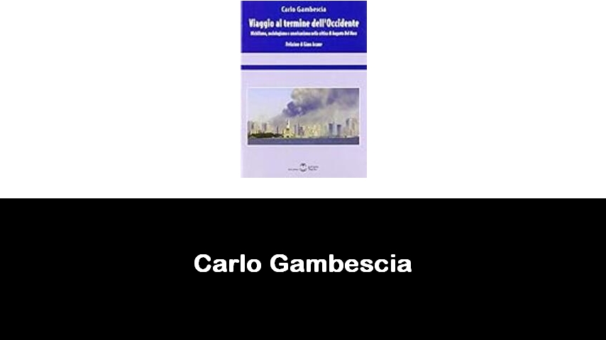 libri di Carlo Gambescia