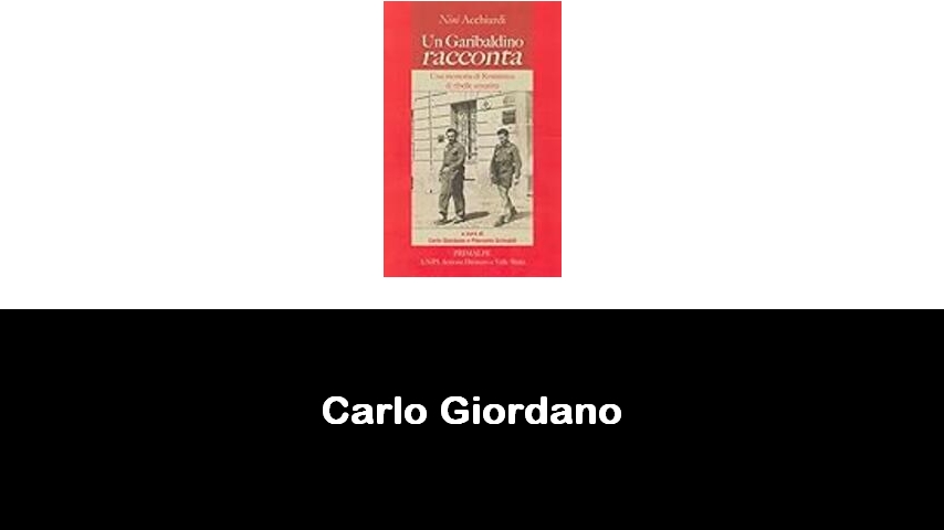 libri di Carlo Giordano