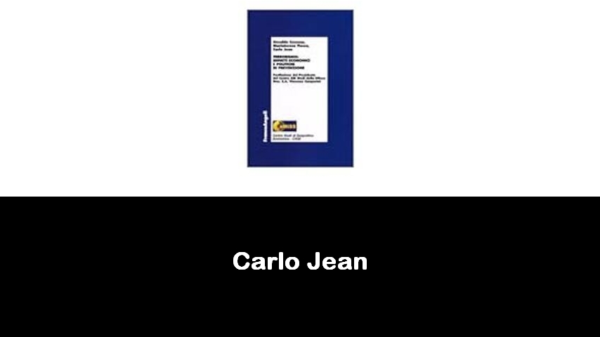 libri di Carlo Jean