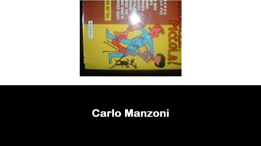 libri di Carlo Manzoni