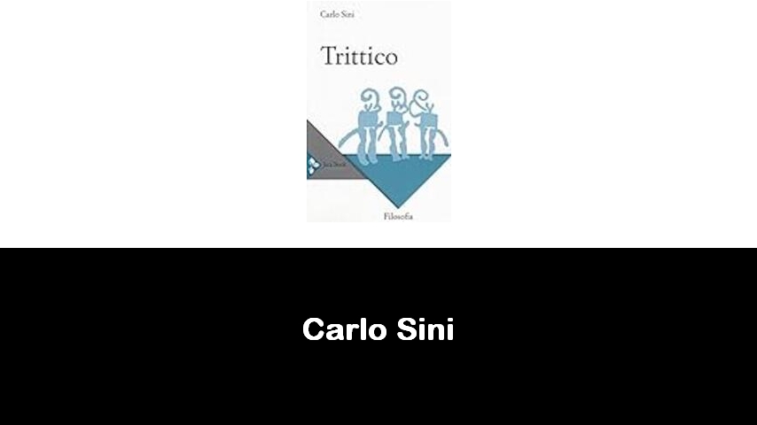 libri di Carlo Sini