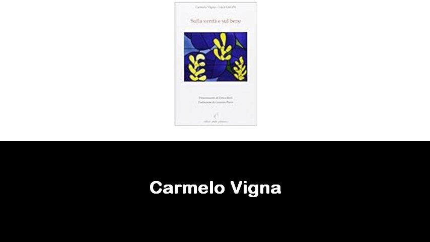 libri di Carmelo Vigna