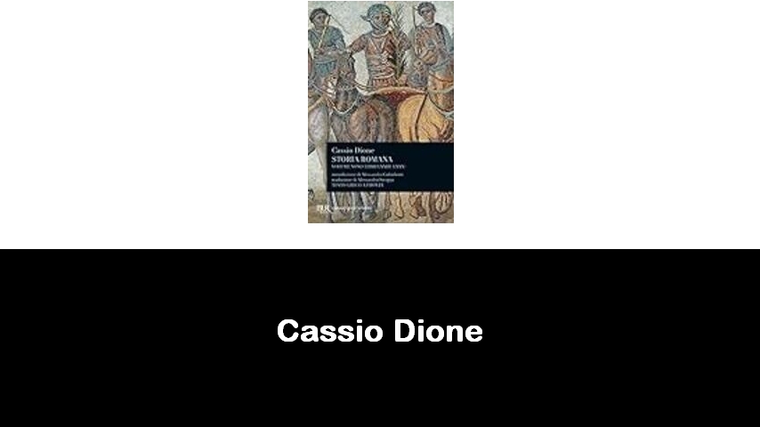 libri di Cassio Dione