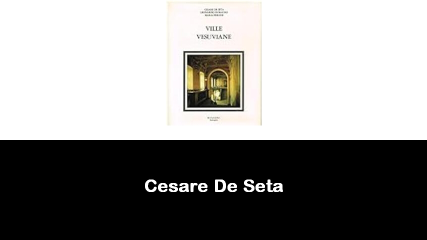 libri di Cesare De Seta