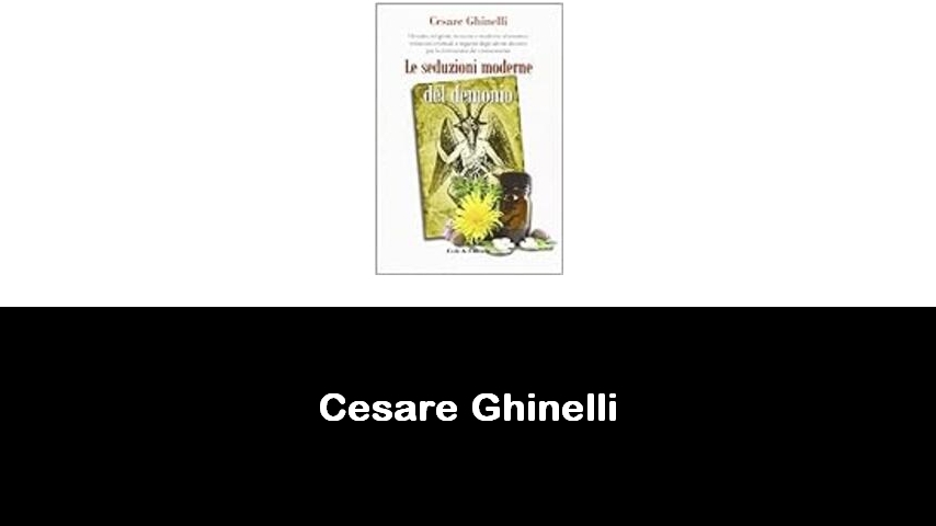 libri di Cesare Ghinelli